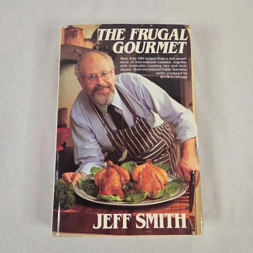 2 Cookbooks - 1. Graham Kerr's Smart Cooking, 2. The Frugal Gourmet